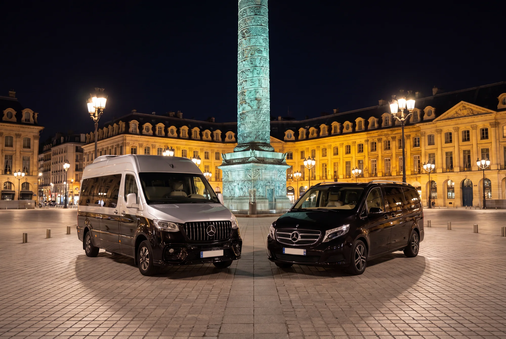 Véhicules avec chauffeur B2N Luxury Mobility à Paris